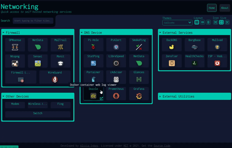 Researching Homelab Dashboard Solutions and Choosing Dashy