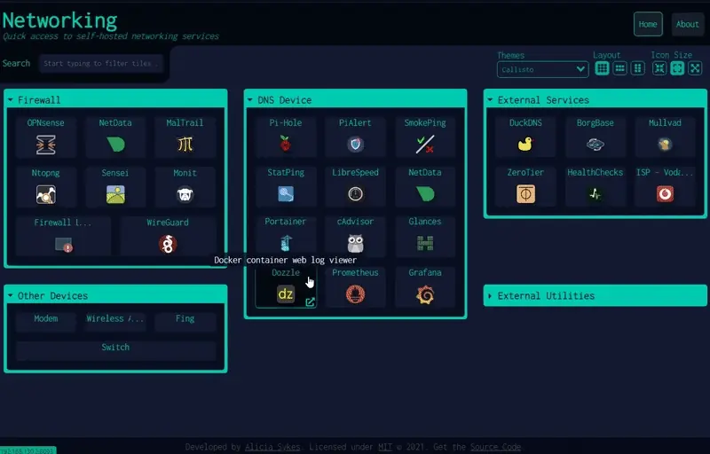 Researching Homelab Dashboard Solutions and Choosing Dashy